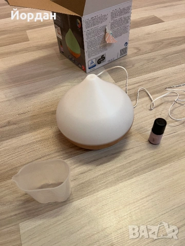 SilverCrest арома ултразвуков дифузер, снимка 2 - Овлажнители и пречистватели за въздух - 54001233