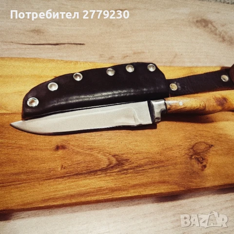 Стар масивен и здрав нож, снимка 13 - Други ценни предмети - 51427164