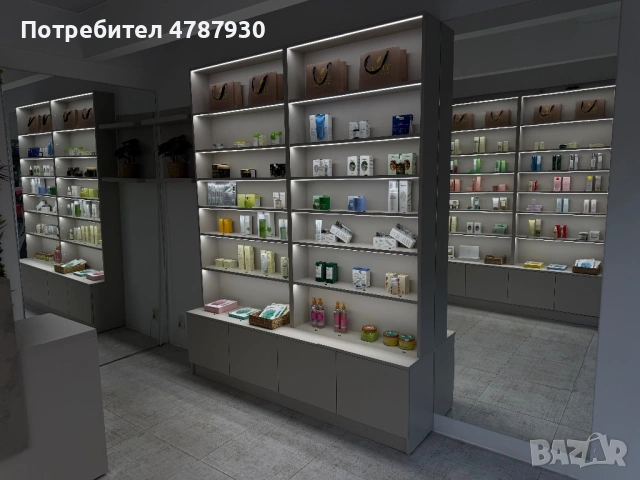 Мебели за търговски обект или салон, снимка 4 - Етажерки - 54095060