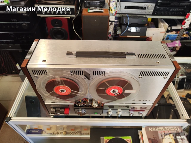 Ролков магнетофон Telefunken M 204 TS E 2 Профилактиран, работещ., снимка 14 - Аудиосистеми - 50737410