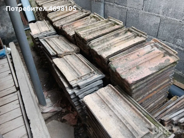 Керемиди с два канала , снимка 3 - Строителни материали - 52961172