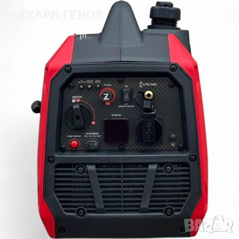 4kW Инверторен генератор за ток 4000i бензин, газ, ръчен старт, снимка 3 - Генератори - 51470227