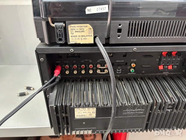 Hi-Fi стерео система на Philips /грамофон, тунер и усилвател/, снимка 18 - Аудиосистеми - 53505045