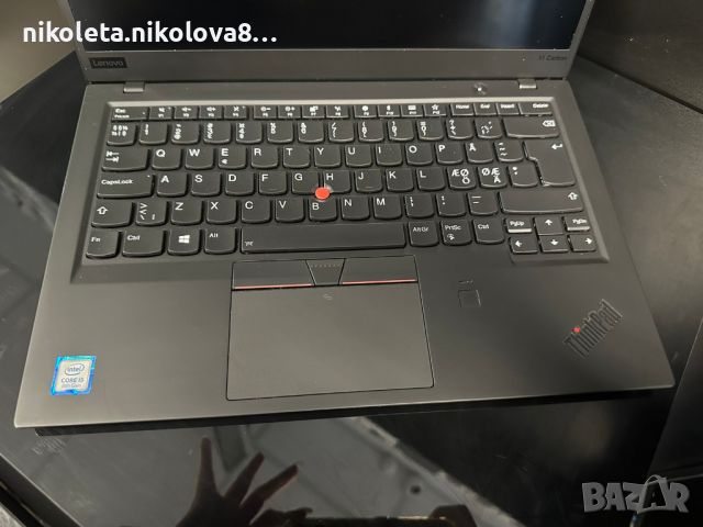 Лаптоп Lenovo ThinkPad X1 Carbon, втора употреба., снимка 3 - Лаптопи за дома - 45337699