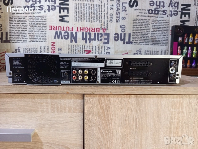 ДВД Рекордер"Panasonic"DMR-E50, снимка 7 - Плейъри, домашно кино, прожектори - 53693302