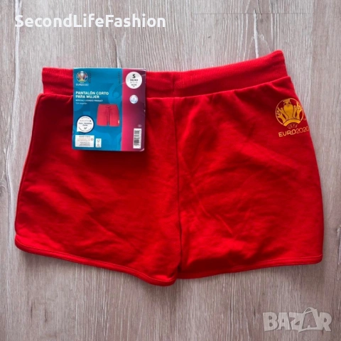 Дамски къси панталони UEFA 2020 Испания размер S нови, снимка 7 - Къси панталони и бермуди - 54173618