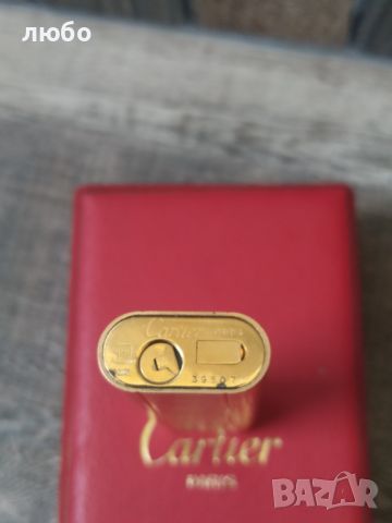 Запалка CARTIER във 20 м Златно Покритие Обслужена  Пали 100 от 100 Перфектната , снимка 11 - Антикварни и старинни предмети - 46065465