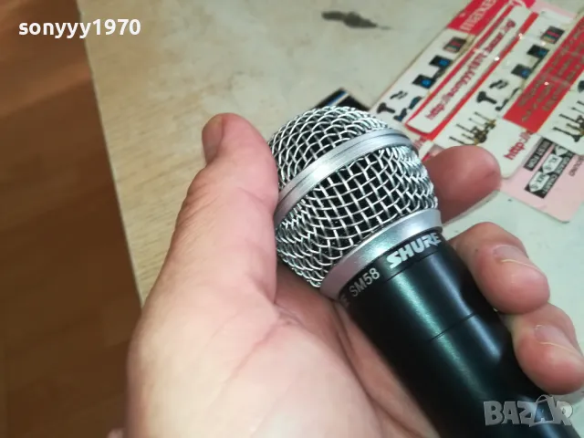 ✨SHURE MICROPHONE 1911241508✨, снимка 8 - Микрофони - 48026746