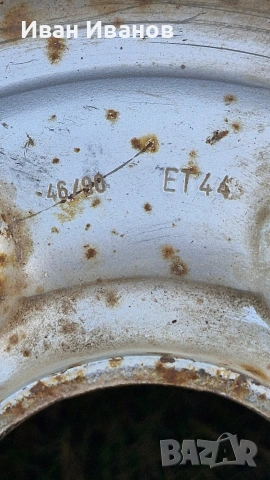 Гума с джанта vw transporter , снимка 5 - Гуми и джанти - 53669277