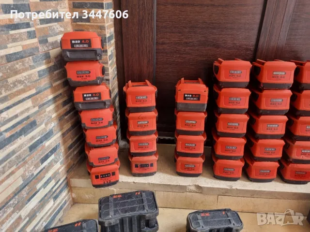 Hilti B22 , B36 , B12 Nuron батерия/батерии и зарядно / зарядни, снимка 3 - Други инструменти - 49533386