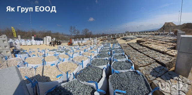 камъни гнайс тикли подова настилка декоративни обли градинско обзавеждане оформен глиц, снимка 2 - Облицовки - 53852346