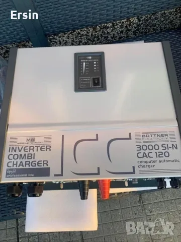 Büttner Elektronik MT-ICC 3000 SI-N/120A комбинация инвертор/зареждане, 3000W Цена:4.400 лева  , снимка 1 - Друга електроника - 47389876