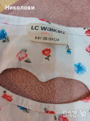 Две рокли размер 134 - обща цена 10лв , снимка 2 - Детски рокли и поли - 50242245