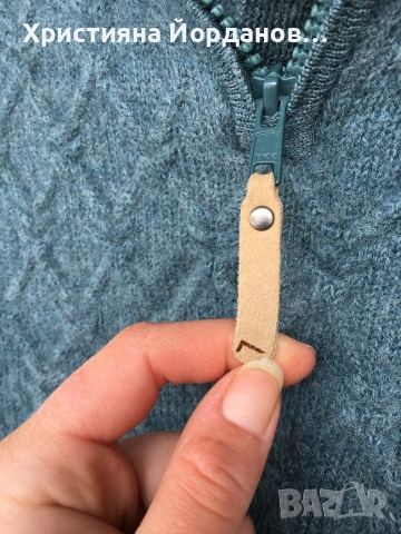 Пуловер поло 100% вълна, С, снимка 7 - Блузи с дълъг ръкав и пуловери - 53156168