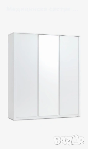 Гардероб бял с огледало в Ямбол