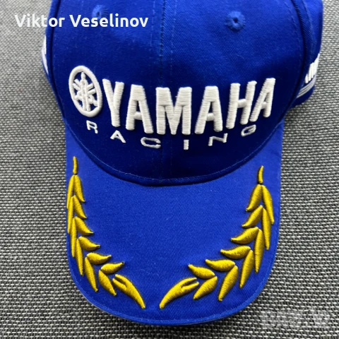 Оригинална Ретро Шапка Yamaha Racing One Size , снимка 2 - Шапки - 51069878