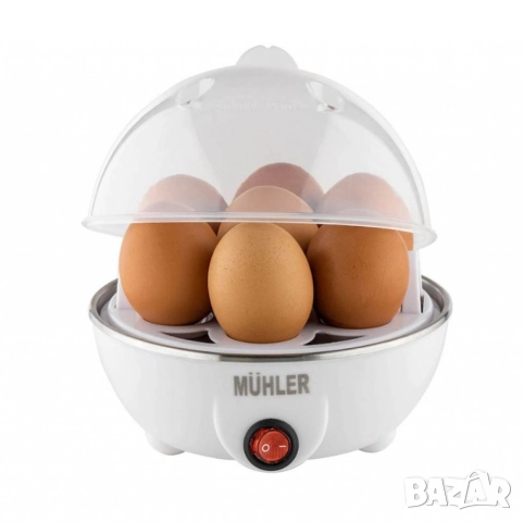 Уред за варене на яйца MUHLER ME-271 – Варете до 7 яйца бързо и лесно, снимка 2 - Друга електроника - 52098457