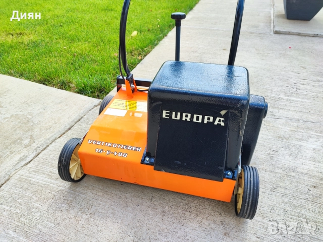 Продавам аератор/вертикулатор Vertikutierer 15-E-400, снимка 10 - Градинска техника - 51701111