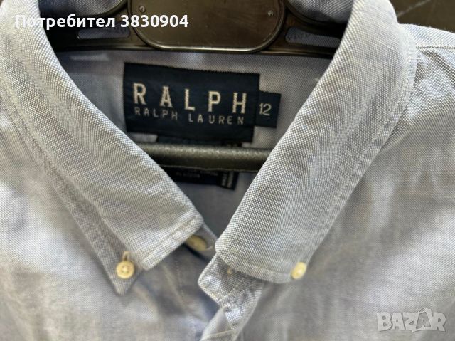Риза с дълъг ръкав Ralph Lauren, размер US 12 или L, снимка 11 - Ризи - 45389600