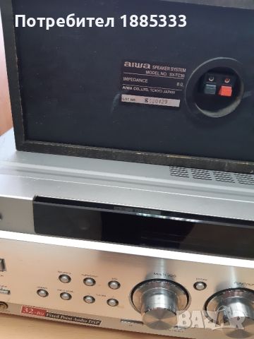 продава се пълен комплект AIWA, снимка 8 - Ресийвъри, усилватели, смесителни пултове - 45114901