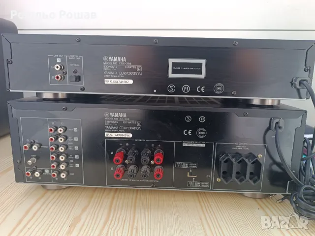 YAMAHA AX-396 u YAMAHA CDX-396, снимка 4 - Ресийвъри, усилватели, смесителни пултове - 47155134