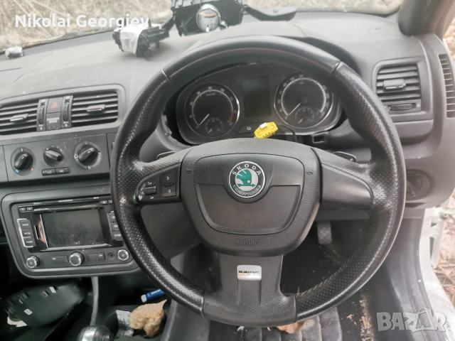 Волан VRS с пера за шкода фабия/skoda fabia 