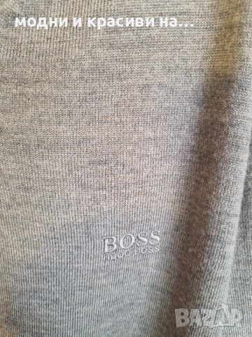 Мъжки пуловер Hugo Boss. размер L/XL, снимка 9 - Пуловери - 52115102
