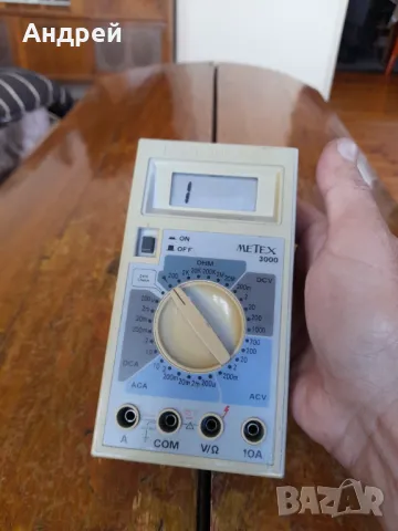 Стар мултицет Metex 3000, снимка 3 - Антикварни и старинни предмети - 50009308