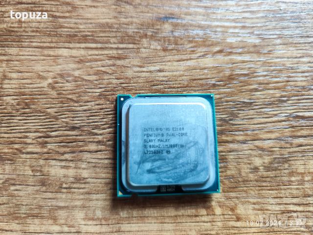 процесор за компютър Intel® Pentium® Е2180 1M Cache, 2.0 GHz, снимка 1 - Процесори - 46622328