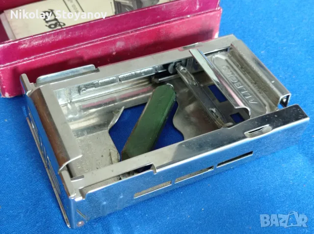 Уред за заточване на бръснарски ножчета 1920 г. - ALLEGRO mod. L, снимка 2 - Антикварни и старинни предмети - 50390790