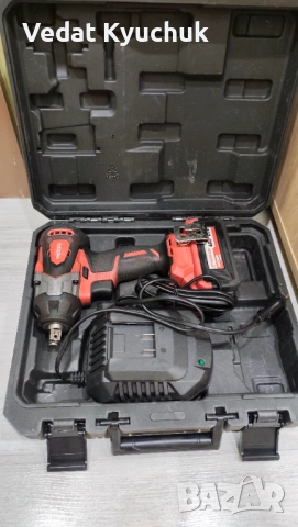 Безчетков гайковерт 20V 480Nm 1/2" RAIDER RDI-IBW04, снимка 7 - Други инструменти - 53388674