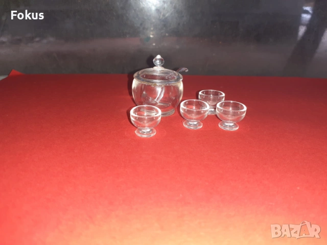 Сервиз миниатюри, снимка 2 - Антикварни и старинни предмети - 53422508