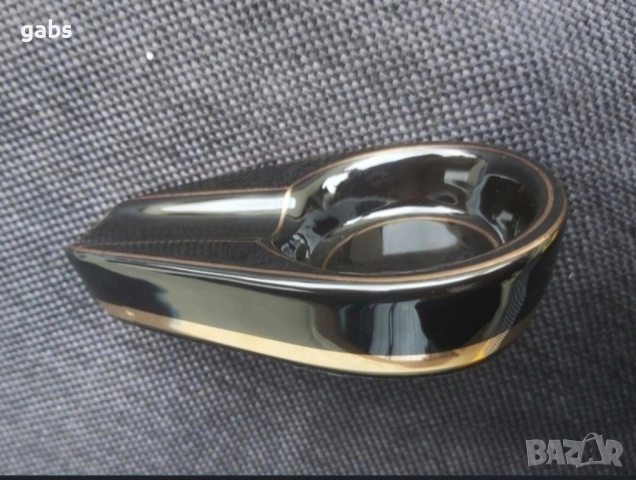 Керамичен пепелник за пури с лого,два цвята, снимка 4 - Други - 52538573