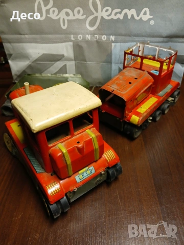 Стари ламаринени играчки за части., снимка 8 - Колекции - 53683129