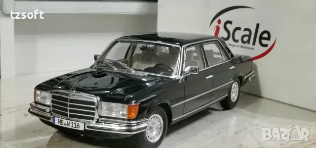 Mercedes-Benz S-class 450 SEL - W116 1975-1980 - iScale 1:18, снимка 8 - Колекции - 46914347