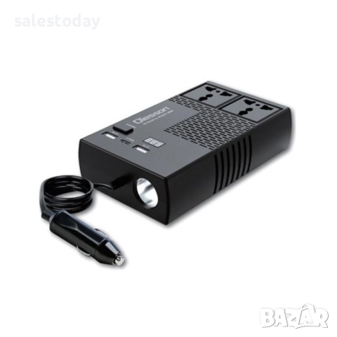 Преобразувател на напрежение от  от 12V/24V на 220V , снимка 3 - Аксесоари и консумативи - 51959029