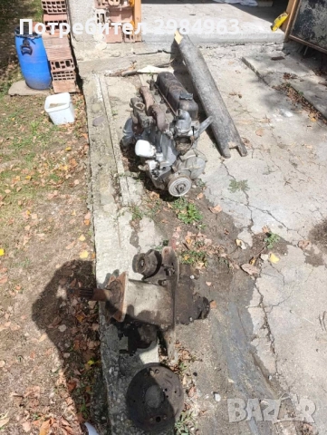 Продавам двигател, скорости и раздатка за UAZ, снимка 5 - Части - 51465046