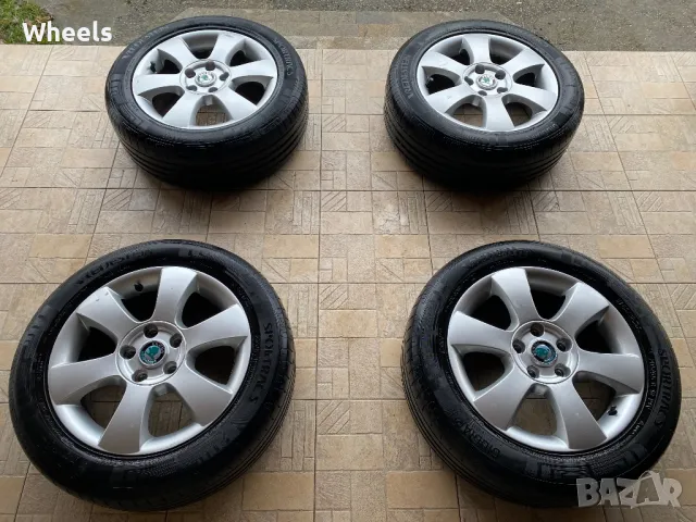 16" 5x112 Skoda Original, снимка 8 - Гуми и джанти - 48305285