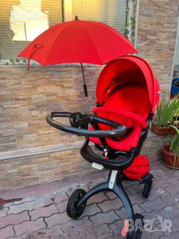 Stokke Xplory v6 пълен комплект бебешка- детска количка v, снимка 3 - Детски колички - 45725079