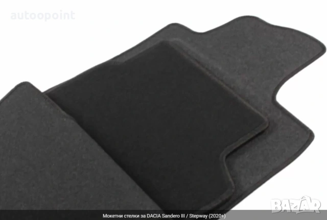 Мокетни стелки за DACIA Sandero III / Stepway (2020+) Petex, снимка 2 - Аксесоари и консумативи - 53779612
