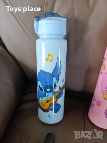 Шише за вода Лило и Стич Lilo and Stitch Бутилка за вода Стич, Бутилка Frozen Замръзналото кралство , снимка 9 - Ученически пособия, канцеларски материали - 51328257