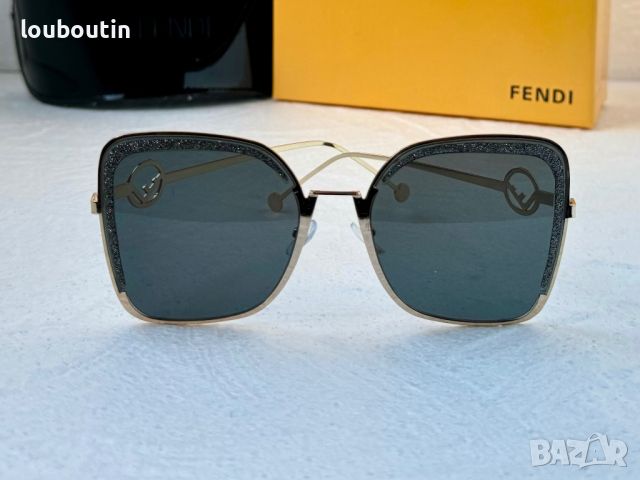 -30 % разпродажба Fendi дамски слънчеви очила квадратни, снимка 2 - Слънчеви и диоптрични очила - 45256022