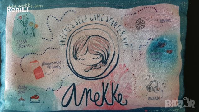 Anekke - чисто нова козметична чантичка , снимка 2 - Портфейли, портмонета - 45370635