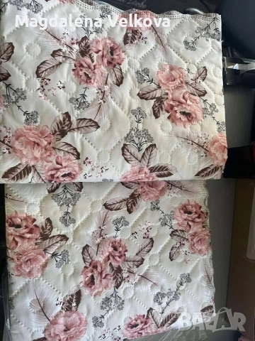 Капитонирано шалте , снимка 12 - Покривки за легло - 53310709