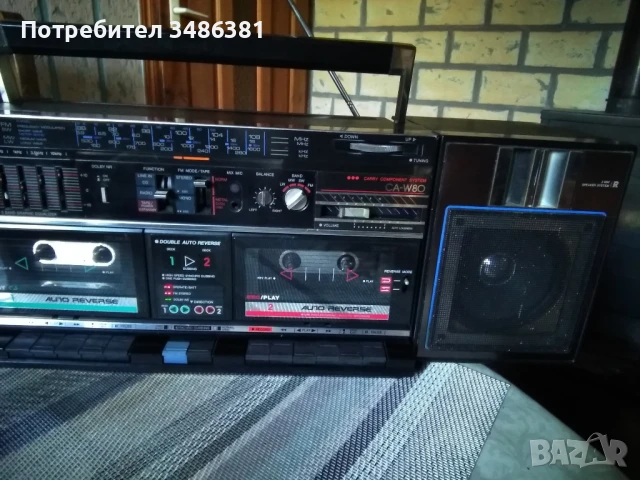AIWA CA W80E , снимка 4 - Радиокасетофони, транзистори - 51074482