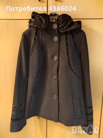 НОВО ДАМСКО ЛУКСОЗНО ПАЛТО ЧЕРНО ТУРСКО СУПЕР ЕВТИНО!, снимка 11 - Палта, манта - 52090604