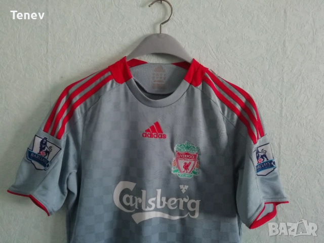 Liverpool Gerrard Adidas оригинална тениска фланелка Ливърпул Джерард екип , снимка 4 - Тениски - 52966909