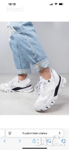 Calvin Klein Claris сникърси , снимка 2 - Маратонки - 49014711