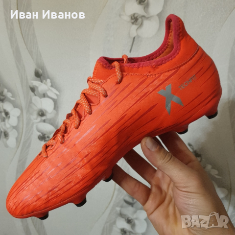 бутонки  ADIDAS X 16.3 FG  номер 43-44 , снимка 8 - Футбол - 36714448