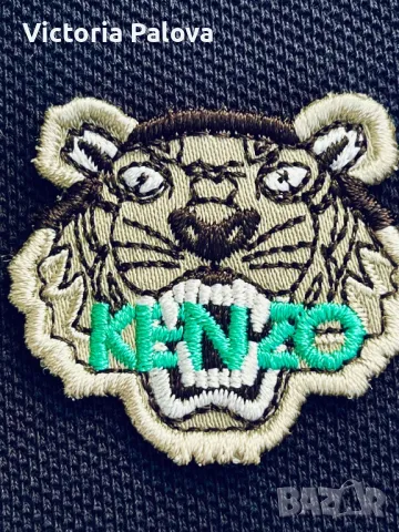 Маркова тениска  KENZO PARIS ( TIGER POLO SHIRT), снимка 4 - Тениски - 47153477